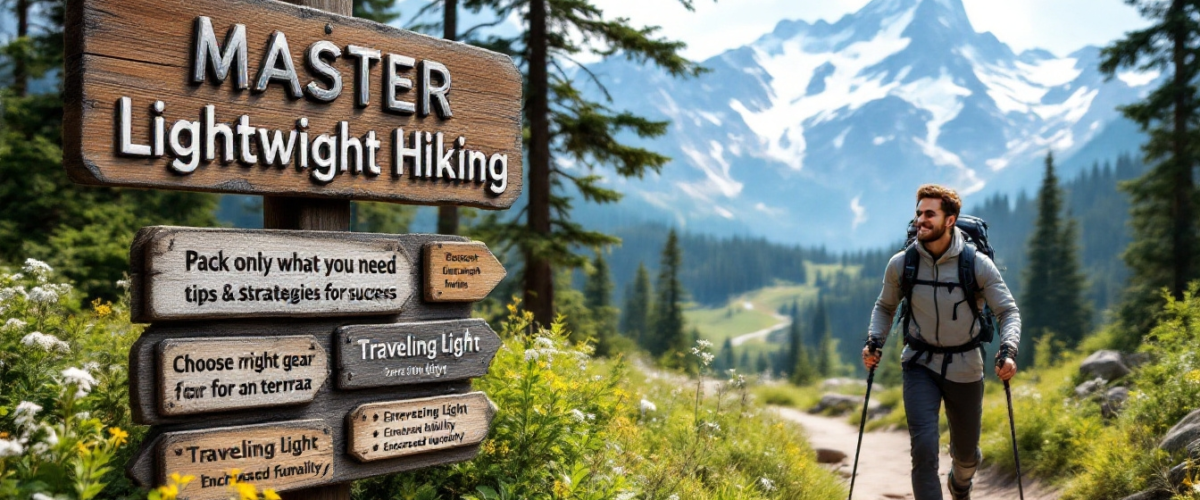 Tips for lightweight hiking, how to hike light, lightweight hiking strategies, lightweight hiking benefits, lightweight hiking techniques