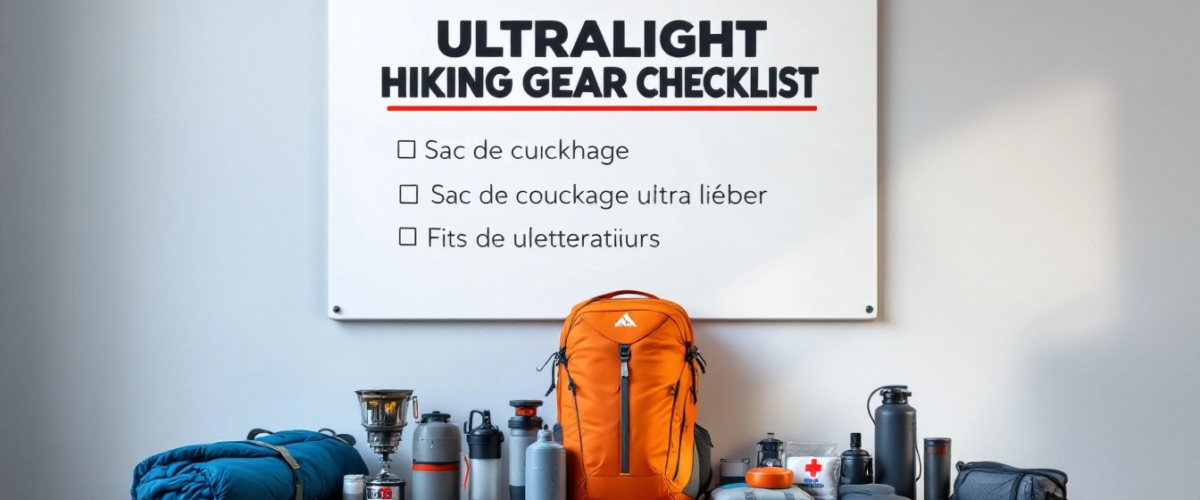 Ultralight hiking gear checklist, ultralight hiking packing list, ultralight hiking essentials list, ultralight hiking preparation, ultralight hiking gear recommendations